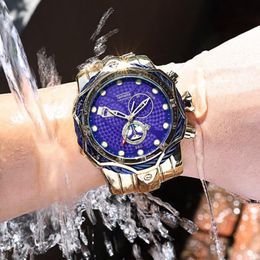 cwp 2021 Temeite лучший бренд класса люкс дизайн мужские золотые часы для мужчин кварцевые часы водонепроницаемые наручные часы Relogio Dourado Masculino223n