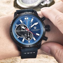 Cwp 2021 Horloges Mannen Echte Zes-Pin Chronograaf Sport Merk Pagani Design Luxe Quartz Horloge Reloj Hombre Relogio Masculino286w