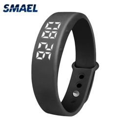 cwp SMAEL LED Sport Multifunctional men Wristwatch Step Counter Uhr Digital fashion clock watches for male SL-W5 relogios masculino 2471