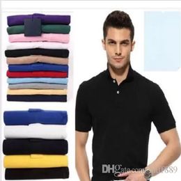 CWS Mens Designer Polos Marque petit cheval Crocodile Broderie vêtements hommes tissu lettre polo t-shirt col t-shirt décontracté tee s250G