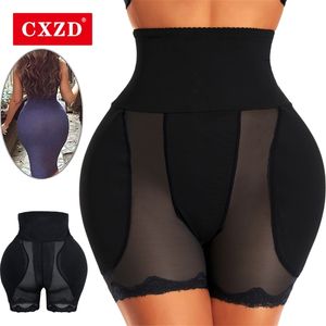 CXZD Butt Lifter Control Panties Body Shaper Fake Pad Foam Padded Hip Enhancer Underpants Female Shapewear Hourglass Body 220719
