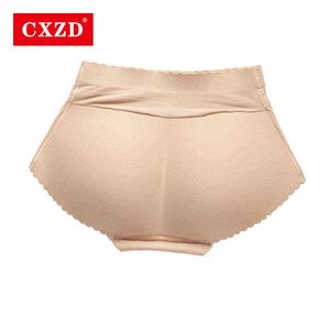 CXZD Dames Butt Lifter Lingerie Fake Ass Korte Hip omhoog Gewatteerde Naadloze Butt Hip Enhancer Shaper Slipje Body Shapers Y220311