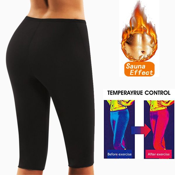 CXZD Women Hot Body Body Body Body Pants Neopreno Pantalones MURCOS MULTOS GRATOS CHANDA DE CONTROL CONTROLLO DE LA Tummón para perder peso