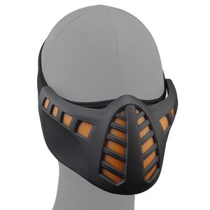 Masque LED Cyberpunk Cross Border Halloween Carnival Live CS Tactical Light Mask