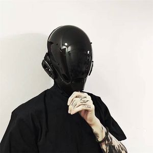 Cyberpunk masker DIY Handmade op maat gemaakte gepersonaliseerde cosplay maskers Mechanical Sci-Fi Gear Fit voor DJ Music Festival en Party 220705