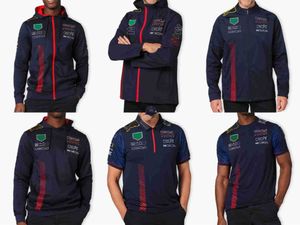 Vêtements de cycle Nouvelle Formule One Racing Polo Costume Spring and Automn Team Sweat à sweat respirant Give Affaire le chapeau 1 11 LOGO