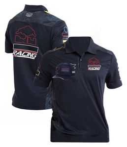 Vêtements de cycle F1 Formule 1 Équipe d'été Summer à manches courtes Fan de course Moto Plus taille rapide T-shirt respirant à sec donne le chapeau Num 1 11