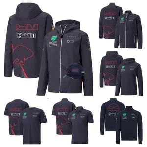 Cycle Racing Clothing F1 Formule 1 Hoodie Nieuwe teamjack dezelfde stijl ademend Give Away Hat Num 1 11 Logo