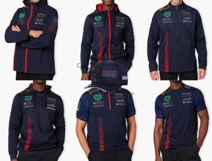 Cycle Racing Clothing F1 Formule 1 Rapel T-shirt Nieuw zomerteam Polo-pak Same Give Away Hat Num 1 11 Logo