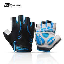 Cycling Antislip Antisweat Men Women Half Finger Gloves Ademend Antishock Sportshandschoenen MTB Bike Bicycle Glove 220722