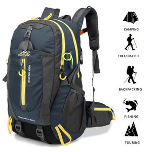 Fietstassen 40l waterbestendige reis rugzak MTB Mountainbike Camp Hike Laptop Daypack trekking klim terug voor mannen vrouwen 249F