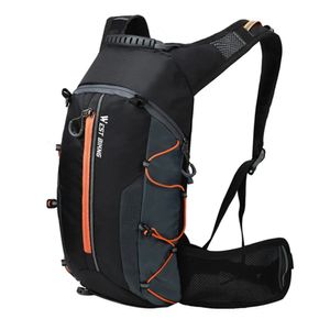 Bolsas de ciclismo WEST BIKING 16L / 10L Bolsas de bicicleta Ciclismo Bolsa impermeable Escalada al aire libre Senderismo Viajar Bolsa de bicicleta ultraligera Mochila de hidratación 231130