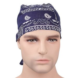 Fietsen Bandana Skull Cap Beanie Lichtgewicht Verstelbare Katoen Biker Hat Hood Hoofdband Headscarf Doo Rags Hoofd Wraps 1733 Z2