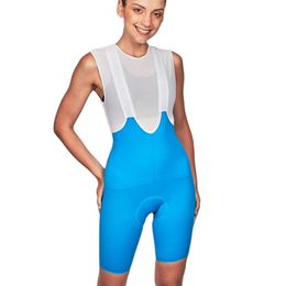 Fietsbroek met bretels Fietsen Womens Classic Solid Color Bib Shorts Outdoor Wear Fietsen 5 Hours Cycling Padded Riding Bib Tights Cuissard Velo Route 230718