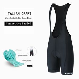 Pantalones cortos con tirantes de ciclismo Fualrny, pantalones cortos con tirantes para bicicleta, color negro, para hombres, ropa para exteriores, ciclismo, 4D Coolmax, pantalones cortos con tirantes acolchados de gel, pantalones cortos de ciclismo 230313