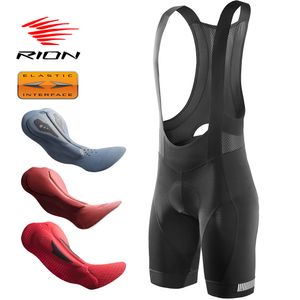 Cuissard Cyclisme RION Homme Cuissard Cyclisme Bretelle Collants Vélo Vélo Vêtements Pantalon Pad VTT Motard Lycra Homme Bretelles Leon Interface Élastique 230807