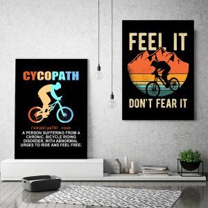 Cycling Bike Bicycle Canvas Painting Mountain Bike Cycle Sport Posters en Prints Wall Art Picture for Living Room Home Decor