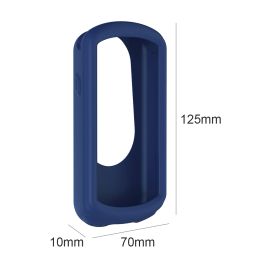 Vélo de protection par ordinateur à vélo Couverture de protection en silicone intelligente pour Garmin Edge 1030 Plus / Edge 1030