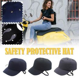 Cycling Caps Baseball Safety Cap Protective Hat Helmen Plastic binnenschelp Ademend voor de fabriekswinkel met ABS Polye Q0n2