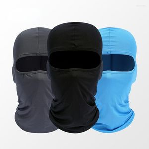 Cycling Caps Cap Balaclava Volledig gezicht Ski masker HUW Hiking Camping Hunting Tactical Military Bike Hats Neck Gaiter