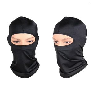 Cycling Caps Cap Winter Warm Lopende sjaal Balaclava Velvet Bike Volledig gezicht Cover Hoofdklimschaatsen Hoed Accessoires