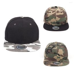 Gorras de ciclismo CS Outdoor Sun Hat Plain Army Hip Hop Cap Camuflaje Snapback Flat Baseball