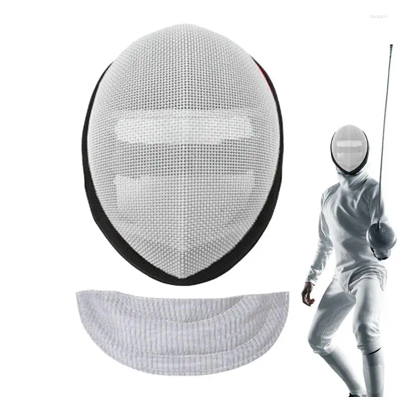 Cycling Caps Fencing Face Guard Hoofdomslag Masker hoofddekselhelmen Solid Safe Gear voor volwassenenatleten