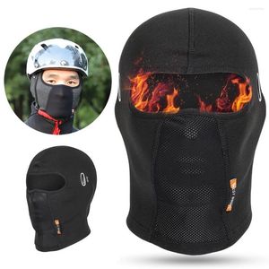 Cycling Caps Fleece Winter Ski Mask Motorcycle Balaclava Bicycle Travel stofdichte Face Cover Fishing Hiking Sun Protection Hat