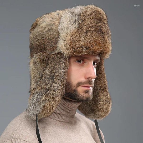 Велосипедные шапки высокого качества из искусственного меха, мужская зимняя теплая шапка-бомбер для папы, активного отдыха, утолщенная защитная шапка для ушей