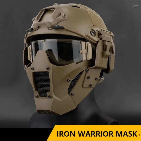 Ciclismo Capas de ciclismo Madern Mask Mask Mask Mask Mask Protective Militares transpirables CS Combat de caza de paintball