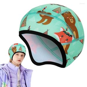 Cycling Caps Kids Helmen Liner Cap Zweet Wicking Beanie Head Wrap Bicycle Running Hat For Boy Girl