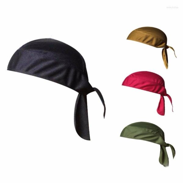 Gorras de Ciclismo máscaras 2022 secado rápido puro gorra cabeza bufanda verano hombres correr montar Bandana pañuelo para la cabeza Ciclismo sombrero de pirata capucha diadema