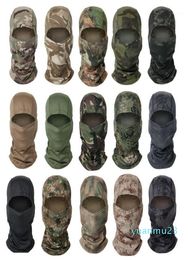 Fietsen Caps Maskers All Terrain Multicam Bivakmuts Full Face Shield Tactische Hoofddoek Cover Jacht Camouflage Militar Hals War2181410