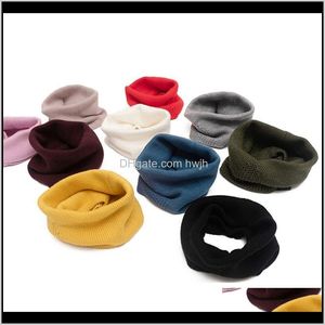 Fietsen Caps Maskers Herfst en Winter Warm Hollow Effen Kleur Outdoor Fake Collar Single Loop Gebreide Wollen Gezichtsmasker Tago5 Fl7FI