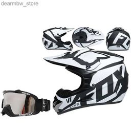 Cyclingdoppen maskeert aykwfox helmen motorfietsen mtb fietscyclinghelm voor downhill cyclushelm volledige gezicht fiets fiets off-road helmen mtb helm l48