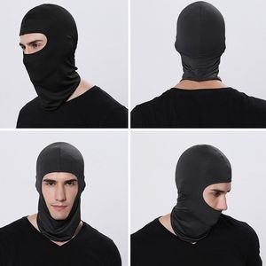 Casquettes de cyclisme masques cagoule masque facial bouclier tactique Mascara cou de Ski extérieur coupe-vent écharpe complète casquette de vélo