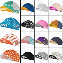 Cycling caps maskeert Bicicleta Polyester Black Series Snel droog vocht Wicking Men and Women Bicycle Road Bike Hats Outdoor SportsCycling