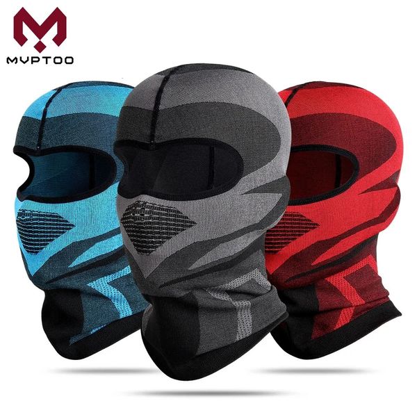 Casquettes de cyclisme Masques Cagoule respirante Moto Couverture complète Moto Cyclisme Masque de vélo Motocross Moto Casque d'équitation Doublure Casquettes Hommes Femmes 231213