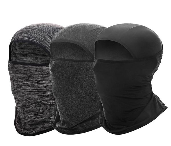 Casquettes de cyclisme Masques Masque respirant Hommes Femmes Full Face Bandana Sport Course Chasse Formation Écharpe Cache-Cou Balaclava Moto H8214669