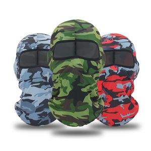 Papas de ciclismo Máscaras de camuflaje Máscara de camuflaje Face Cara Completa Corriente Funcionamiento Militar Bufanda Verano Caza Bandana Bicicleta Entrenamiento Cubierta Cubierta Táctica Escudo