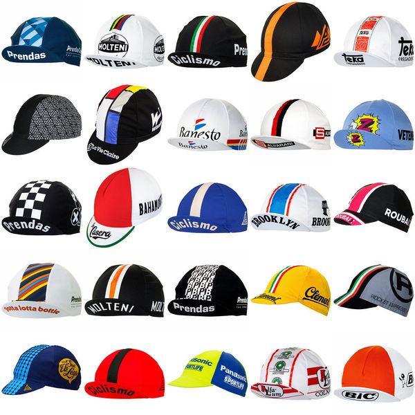 Casquettes de cyclisme Masques Classique Rétro léger casquette de cyclisme gorra ciclismo hombre taille libre extensible vélo Chapeaux route vtt vélo chapeau hommes Balaclava 230607