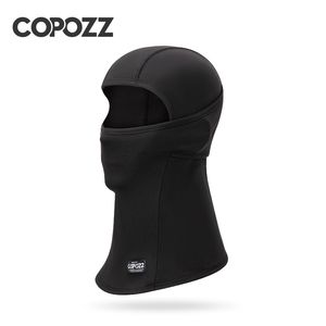 Casquettes de cyclisme Masques COPOZZ Enfants Hiver Cagoule Ski Masque Ski Thermique Pour Enfants En Plein Air Coupe-Vent Chaud Couvre-chef Demi-Visage 230922