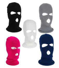 Casquettes de cyclisme Masques Caméras dôme Cagoules extérieures Masque de couverture complète Masque chaud Automne Voleur Cool Tricoté Hommes Tête Cou Cyclisme2169511