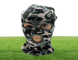 Cycling Caps Masks Maskers Fashion Balaclava 23Ho Ski Mask Tactical Mask Full Face Camouflage Winter Hat Party Masker Speciale geschenken voor AD2251628