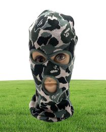 Cycling Caps Masks Maskers Fashion Balaclava 23Ho Ski Mask Tactical Mask Full Face Camouflage Winter Hat Party Mask Special Gifts for AD1514272