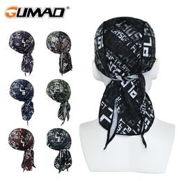 Cycling Caps Masks Maskers Fashion Pirate Hat Running Sport Beanie Bike Riding Fishing Bicycle Head Scarf Soft Hoofdress Men Women Women Summer 230505