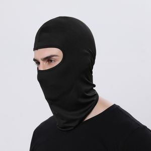 Gorras de ciclismo Máscaras Lycra Balaclava Hood Motocicleta Bandana Ski Face Hat Casco táctico para deportes al aire libre 230522