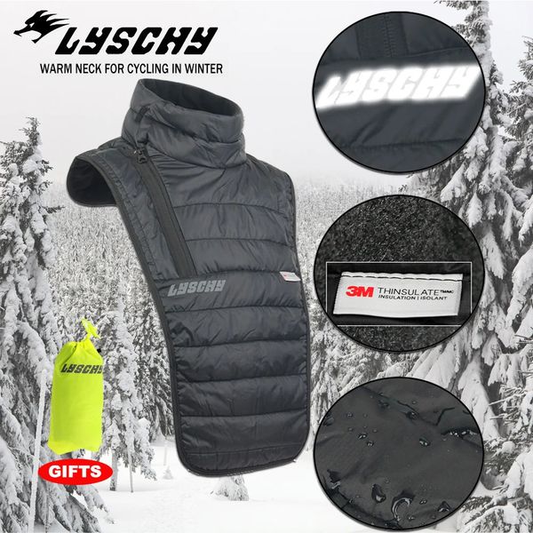 LYSCHY Automne Hiver Moto Écharpe Chaude Cagoule Étanche Coupe-Vent Masque Facial Moto Cou Cape Bouclier Visage Pour Hommes Femmes 231108