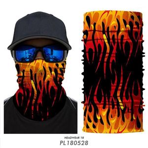 Fietsen Caps Maskers Motorfiets Gezichtsmasker Shield Naadloze Bandana Tubular Scarf Neck Gaiterer Winddicht Balaclava Fiets Half Skull Braga Cue