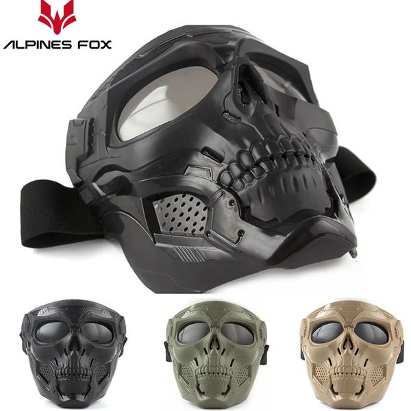 Gorras de ciclismo Máscaras Casco de motocicleta Máscara facial Transpirable Medio casco Máscara Arena A prueba de polvo Cara abierta Casco Máscara para motocross Moto Máscara 231108